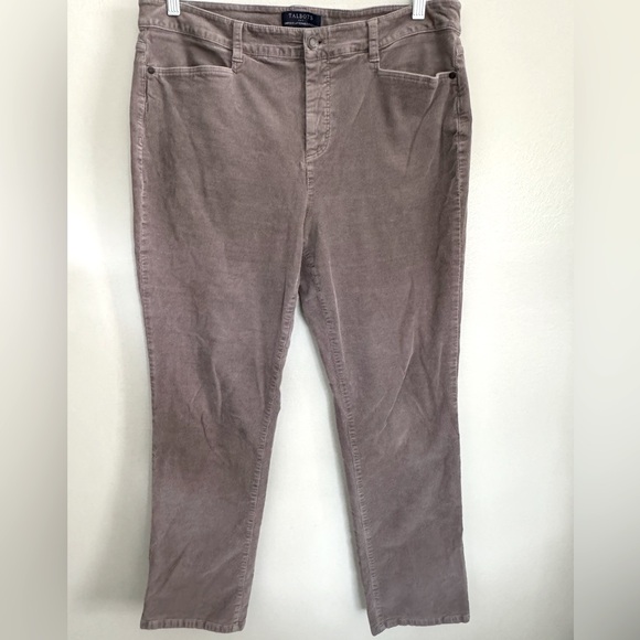 TALBOTS Simply Flattering Collection 5 Pocket Corduroy Pants - Women's Size 16 - Picture 1 of 12